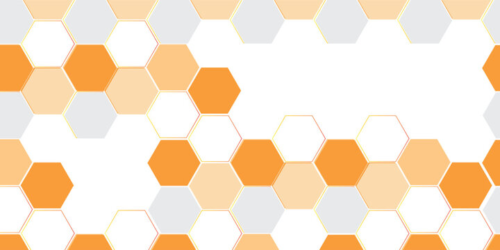 Honeycomb abstract artwork, beehive pattern for decoration, hive symbol for fabric design
