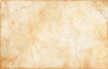 Obraz premium Aged parchment-like texture with subtle cracks and variations in light beige and tan hues