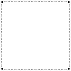 Creative simple vertical border and Frame, Transparent border