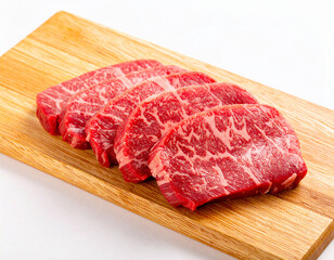 raw beef steak