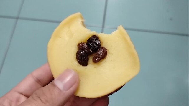 Kue lumpur or mud cake is a traditional Indonesian cake, made from potatoes, wheat flour, sugar, eggs and coconut milk then baked, the texture is soft