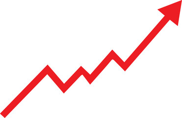 Business Performance Uptrend Icon