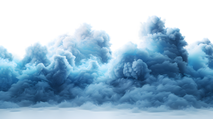 Transparent Ethereal Look of 3D Photorealistic Cloud