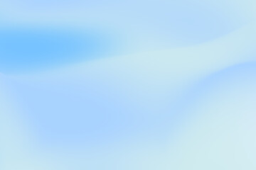Dreamy Blue White Gradient Background