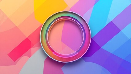 abstract background with circles