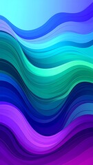 Abstract wavy background with vibrant colors