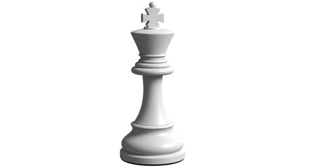Fototapeta premium Isolated Chess King