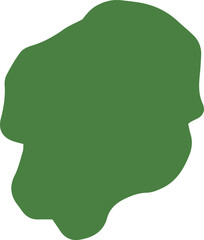 手描きのゆるい栃木県の地図イラスト