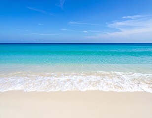 Fototapeta premium Pristine beach scene