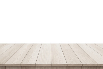 Fototapeta premium Natural wooden plank background with warm brown tone, seamless texture for design, flooring, wall paneling, or rustic decoration, ideal for product mockup, interior design projects, website backgrou