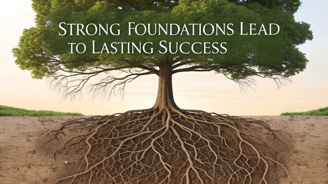 Strong Foundations Lead to Lasting Success in Nature's Growth