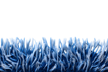 Captivating textured backdrop featuring vibrant blue filaments against a stark black void