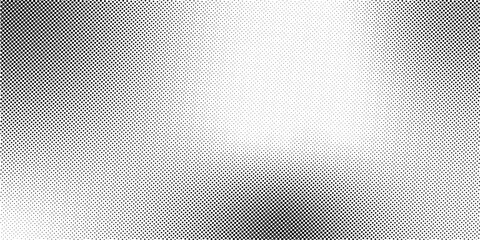 Obraz premium Faded grit noise texture. White and black sand wallpaper. Retro pixelated backdrop. Anime or manga style comic overlay. Vector graphic design textured template