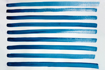 Abstract blue watercolor stripes design