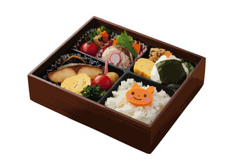 栄養に配慮した日本のお弁当