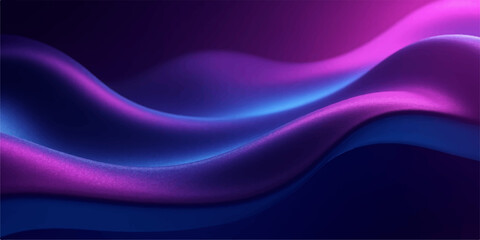 Flowing pink and purple waves create a smooth and elegant abstract backdrop with a motion blur effect