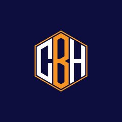 Modern Hexagon Monogram Logo Design – Geometric Lettermark Vector Template