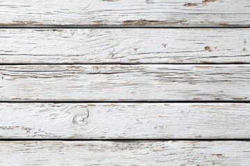 Whitewashed wooden planks in horizontal rows