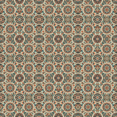 Traditional Suzani Pattern Textile Design – Floral Embroidery Motif Background