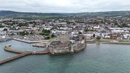 Fototapeta premium château de Carrickfergus en Irlande du Nord