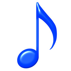Obraz premium music note icon