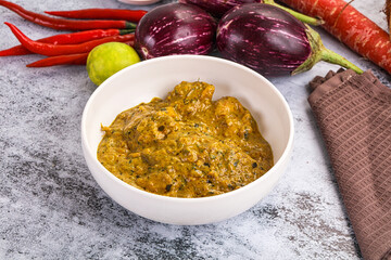 Indian chicken masala corma curry