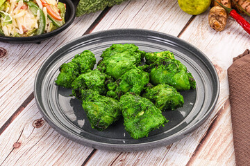 Indian green chicken mint tikka