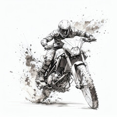 Motorcycle sketch