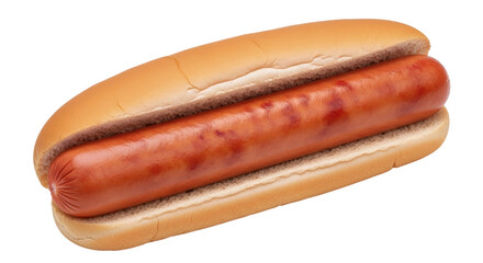 Isolated Hot Dog Sandwich