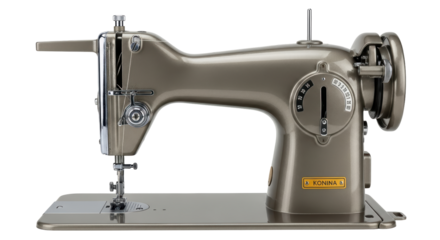 Isolated Old Sewing Machine
