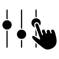 Control Panel Glyph Icon