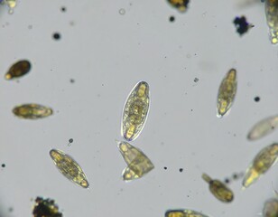 Microscopic Organisms Viewed Under Microscope (1)