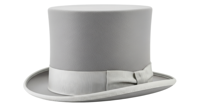 Isolated Top Hat with Ribbon