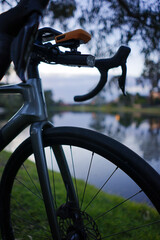 Road Bicycle near Lake