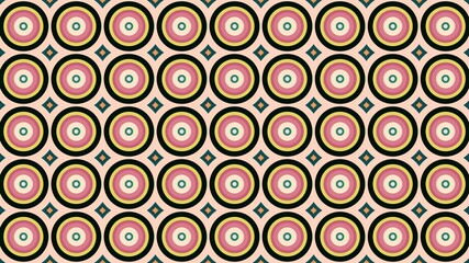 circle motif, circle pattern, symmetrical, circle lines, wall wallpaper, HD