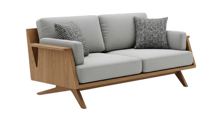 Isolated Modern Sofa