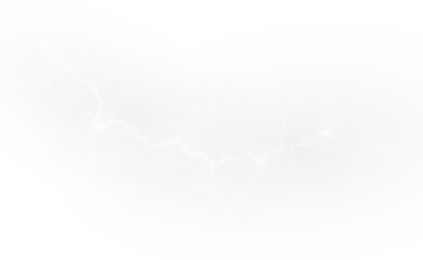Lightning, thunder, strike, electric, energy PNG. Flash power sky PNG effect with transparent Overlay. Realistic storm electricity burst isolated on black background.