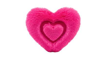 Isolated Heart Pillow
