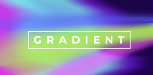 Vibrant vector illustration in a modern gradient style. Features a smooth blend of green, pink, and purple hues forming a soft background.