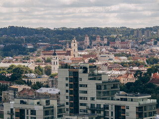 Obraz premium Vilnius, panoramic view