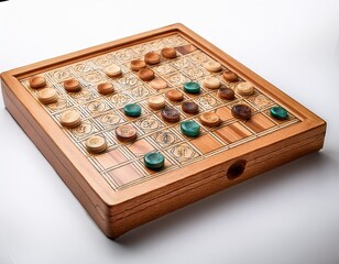 Generated image Children's Games - board game on a white background without shadows