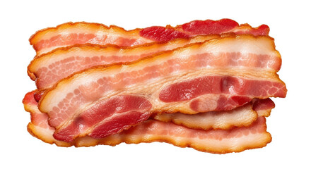 Isolated Bacon Strips