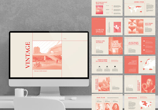 Minimal Multipurpose Presentation Vintage Style