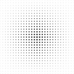 Abstract Halftone Pattern. Halftone texture. Halftone effect fully editable vector element. Vector in concept of technology, noise, science, music, modern.