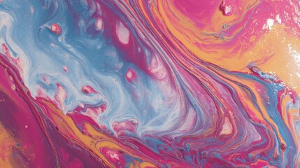 Fototapeta premium abstract fluid art paint swirls