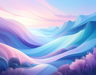 An abstract pastel gradient background with a soft blend of pink, blue, and purple. Perfect for wallpapers, posters, web designs, and even modern presentation templates.