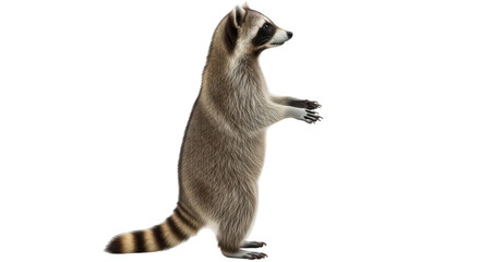 Isolated Raccoon © Maros