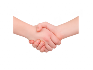 Handshake agreement partnership cooperation trust unity business teamwork greeting support Two hands shaking gesture of agreement symbolizing partnership cooperation trust and unity often used