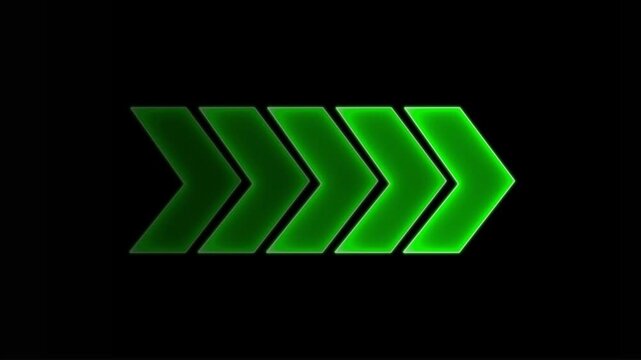 Pastel Colored Arrows Blinking in a Loop Swip cation and social network icons, swipe up for advertising. Social media scroll arrows, Seamless loop.