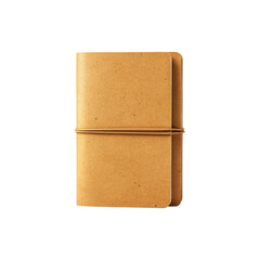 Kraft Paper Notebook with Elastic Closure - Rustic and Minimalist Design